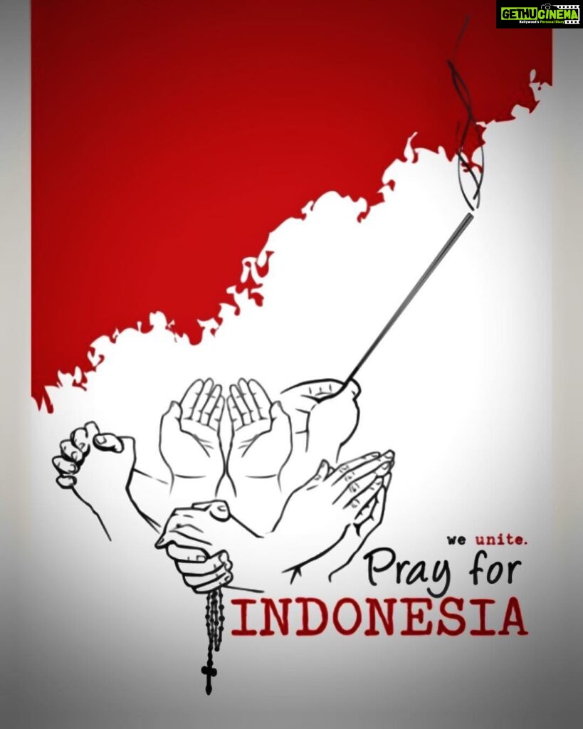 Vivian Dsena Instagram - Please Pray For INDONESIA 🇮🇩 Godbless Indonesia