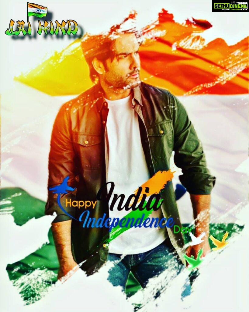 Vivian Dsena Instagram - Happy Independence Day 🇮🇳 Jai Hind 🇮🇳 #independenceday #india #happyindependenceday🇮🇳 #jaihind #janaganamana #salute India