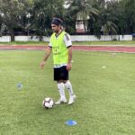 Vivian Dsena Instagram - Well Spent Weekend With My First Love ⚽😉.. Goodnight Guys 😘 #weekendvibes #footballlovers♥️⚽️ #footballforlife Wings Sports Center