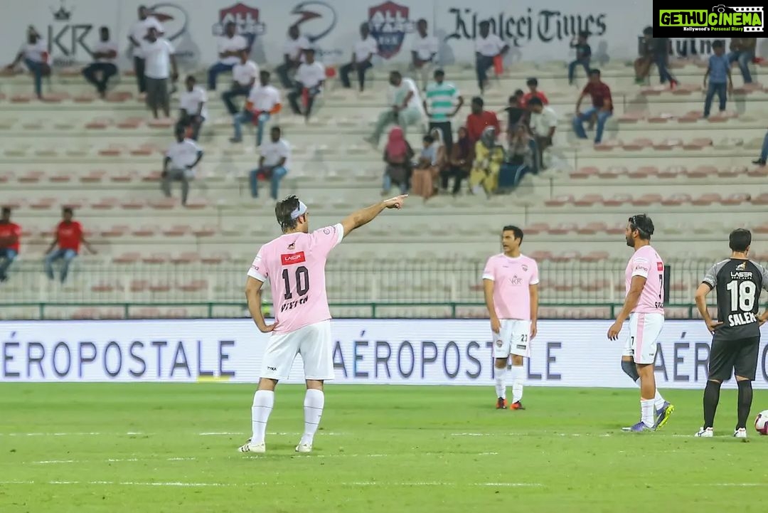 Vivian Dsena Instagram - “What I do is play football and that’s what I like the most in my life.” Lionel Messi #footballfever #footballboy #footballforlife #asfcvsemiratesunited #playingforhumanity #dubaimatch #allstarsfc Dubai