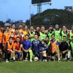Vivian Dsena Instagram - Glimpses of Yesterday's @allstarsfc_pfh Match #football #footballer⚽ #footballlove #playingforhumanity #allstarsfc_pfh
