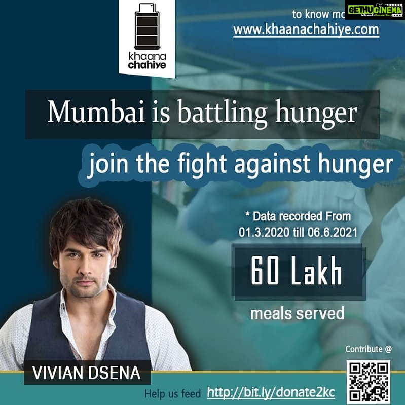 Vivian Dsena Instagram - This Time On My Birthday I Request You All to Support Food Initiatives like @khaanachahiye In Mumbai Or Local Initiatives In Your City, Town Or Village Who Are Helping The Needy. 🙏 While We are Privileged and Blessed with Homes and Essentials ; There Are A lot Of People who got badly affected by this Pandemic and They became unable to fulfill their Essentials .. So Let’s Join Hands with @khaanachahiye let’s make sure no-one has to sleep hungry. Team Vivian @celeb_connect @goel.neeti @swaraj1983 @rubenmasc @neeeeerajx . . #VivianXKhaanachahiye #Vivivandsena #khaanachahiye #indiafightshunger