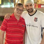 Vivian Dsena Instagram - My love for Football, My Passion For Work, My Cooking Skills & Many More; All Are Inherited From You… Happy Father’s Day Dsena Senior ♥️😘😘 #fathersday #happyfathersday #likefatherlikeson #dsena #senior #junior #viviandsena