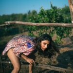 Wamiqa Gabbi Instagram - Jahaan se aapka darr khatam hota hai, vahin se aapki zindagi shuru hoti hai.. 📸 @bharat_rawail 💄 @reshammordani