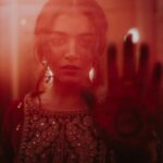Wamiqa Gabbi Instagram - Mehndi Ni Mehndi Aaj Ralkey Lavan ayia ne Behna Te Parjayian __ Indian actor & artist Wamiqa Gabbi (@wamiqagabbi) adorns our Sindoori Sitara kameez; paired with embroidered peshawari salwar in velvet Silk and a tulle Odhni. The bridal ensemble is hand-embellished with meticulous Gota Warq, Dori and zardosi with motifs inspired by a the cypress Tree of Life and peacocks. U N V E I L I N G 𝐁𝐚𝐚𝐛𝐮𝐥 . बाबुल . ਬਾਬੁਲ Leaving the Nest 𝐃𝐢𝐬𝐜𝐨𝐯𝐞𝐫 𝐭𝐡𝐞 𝐥𝐨𝐨𝐤 𝐨𝐧 𝐰𝐰𝐰.𝐭𝐨𝐫𝐚𝐧𝐢.𝐢𝐧 𝐚𝐧𝐝 𝐚𝐭 𝐨𝐮𝐫 𝐟𝐥𝐚𝐠𝐬𝐡𝐢𝐩 𝐬𝐭𝐨𝐫𝐞 𝐢𝐧 𝐊𝐡𝐚𝐧 𝐌𝐚𝐫𝐤𝐞𝐭, 𝐃𝐞𝐥𝐡𝐢. #ToraniIndia #ToraniWeddings #Baabul