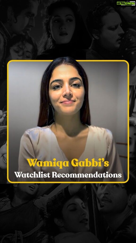 Wamiqa Gabbi Instagram - I caught up with @imdb_in for my top recommendations from movies from the golden era 😌✨ Which one is your favourite? 🤔