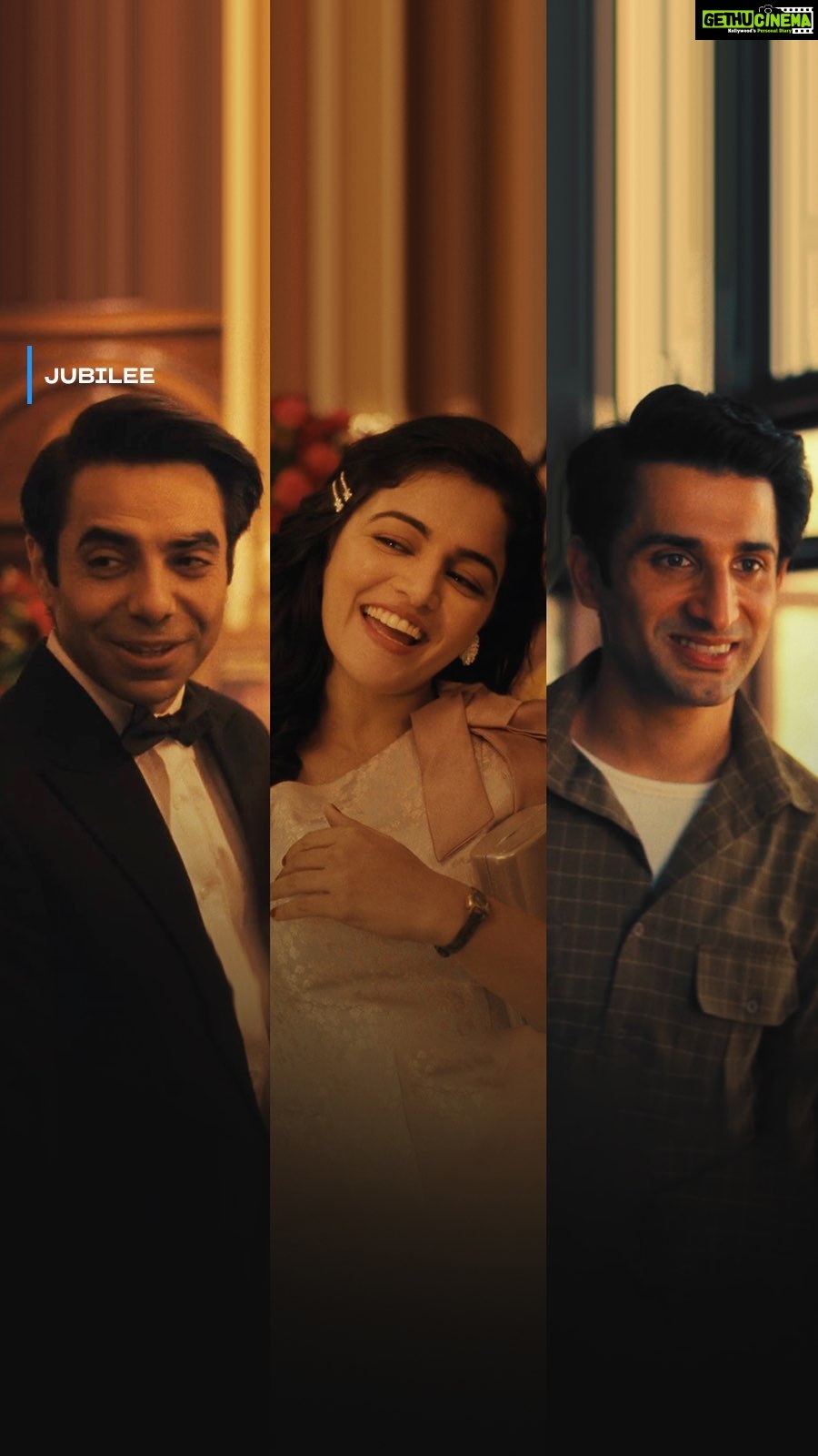 Wamiqa Gabbi Instagram - 🤍♥️🤍 a love story laced with all the glittery charm and dreamy romance from the golden era of Indian cinema 💙✨ #JubileeOnPrime, watch now only on @primevideoin @aparshakti_khurana @sidhant @motwayne @prosenstar @aditiraohydari @iamramkapoor @nandishsandhu @shwetabasuprasad11 @sukhmaneelamba @andolanofficial @reliance.entertainment @fuhsephantom @dipa.demotwane @sarkarshibasish @atulsanalog @pratik8shah @sudaparna_ @mukundgupta @shruti_kapoor_21 @artb @alokanandadasgupta @itsamittrivedi @kausarmunir @arpan.gaglani @castingbay @sidmeer