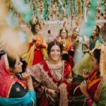 Wamiqa Gabbi Instagram – Mehndi Ni Mehndi
Aaj Ralkey Lavan ayia ne
Behna Te Parjayian
__
Indian actor & artist Wamiqa Gabbi (@wamiqagabbi) adorns our Sindoori Sitara kameez; paired with embroidered peshawari salwar in velvet Silk and a tulle Odhni. The bridal ensemble is hand-embellished with meticulous Gota Warq, Dori and zardosi with motifs inspired by a the cypress Tree of Life and peacocks.

U N V E I L I N G
𝐁𝐚𝐚𝐛𝐮𝐥 . बाबुल . ਬਾਬੁਲ
Leaving the Nest

𝐃𝐢𝐬𝐜𝐨𝐯𝐞𝐫 𝐭𝐡𝐞 𝐥𝐨𝐨𝐤 𝐨𝐧 𝐰𝐰𝐰.𝐭𝐨𝐫𝐚𝐧𝐢.𝐢𝐧 𝐚𝐧𝐝 𝐚𝐭 𝐨𝐮𝐫 𝐟𝐥𝐚𝐠𝐬𝐡𝐢𝐩 𝐬𝐭𝐨𝐫𝐞 𝐢𝐧 𝐊𝐡𝐚𝐧 𝐌𝐚𝐫𝐤𝐞𝐭, 𝐃𝐞𝐥𝐡𝐢.

#ToraniIndia #ToraniWeddings #Baabul