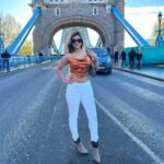 Yaashika Aanand Instagram - Photo dump 🇬🇧🕶️🛩️🌉✨🚤 #swipeleft #poses #london #uklife #vacation #ootd #explorepage London, UK