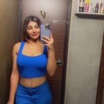 Yaashika Aanand Instagram - 🧿 💙🦋🐟🦋 Stop looking at me like datttt 😳 #swipeleft