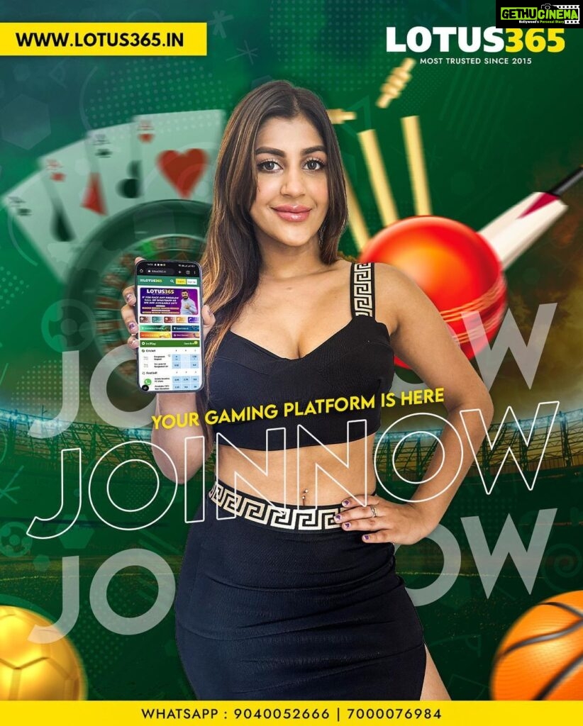 Yaashika Aanand Instagram - @Lotus365world www.lotus365.in Register Now Iss IPL yaha khelo real game.. aur jeeto real money. Aur karo paiso ka flex! Whatsapp - +919479472667 +919479470486 Call On - +91 8297930000 +91 8297320000 +91 81429 20000 +91 95058 60000 1 To 1 Customer Support On Whatsapp 24*7.. saath mein instant ID creation In 1 Minute! Free instant withdrawals 24*7 💰300+ premium sports and Live cards and casino games 💰Over 1 Crore + Users jo maante hai ki Lotus 365 hai sabse trusted aur sabse trustworthy! #IPL bole toh Lotus 365 Disclaimer- These games are addictive and for Adults (18+) only. Play on your own responsibility.