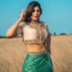 Yaashika Aanand Instagram - Choose ur fav ✨🤍 #swipeleft Makeup / hair @makeupbygow Camera @resham_photography Jewellery @rahman_jewellery Outfit @thelabelritika . . . . . , . . . #explorepage #yashika #tamilactress #indiangirl #chic #viral #instagood #instabeauty #post