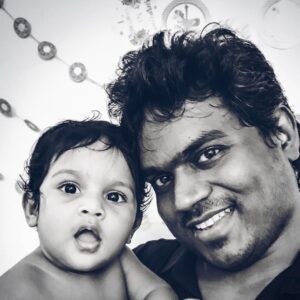 Yuvan Shankar Raja Instagram - How fast they grow! #throwback