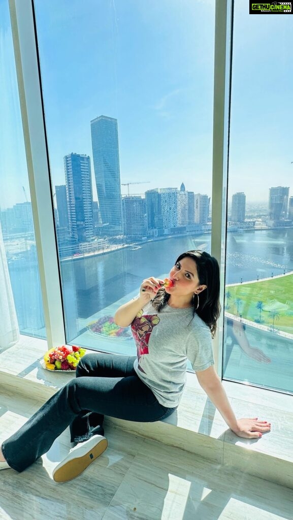 Zareen Khan Instagram - Loved every bit of my stay @pullmandubaidowntown ❤ #Dubai #UAE #Travel #HappyHippie #ZareenKhan
