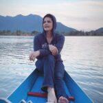 Zareen Khan Instagram - Kashmir ….. Truly Heaven on Earth ! ❤️ #NigeenLake #Srinagar #Kashmir #Shikara #Nature #Mountains #Travel #IncredibleIndia #HappyHippie #ZareenKhan #Reels Nigeen Lake, Srinagar