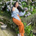 Zoya Afroz Instagram – Blossom by blossom spring begins 🧡