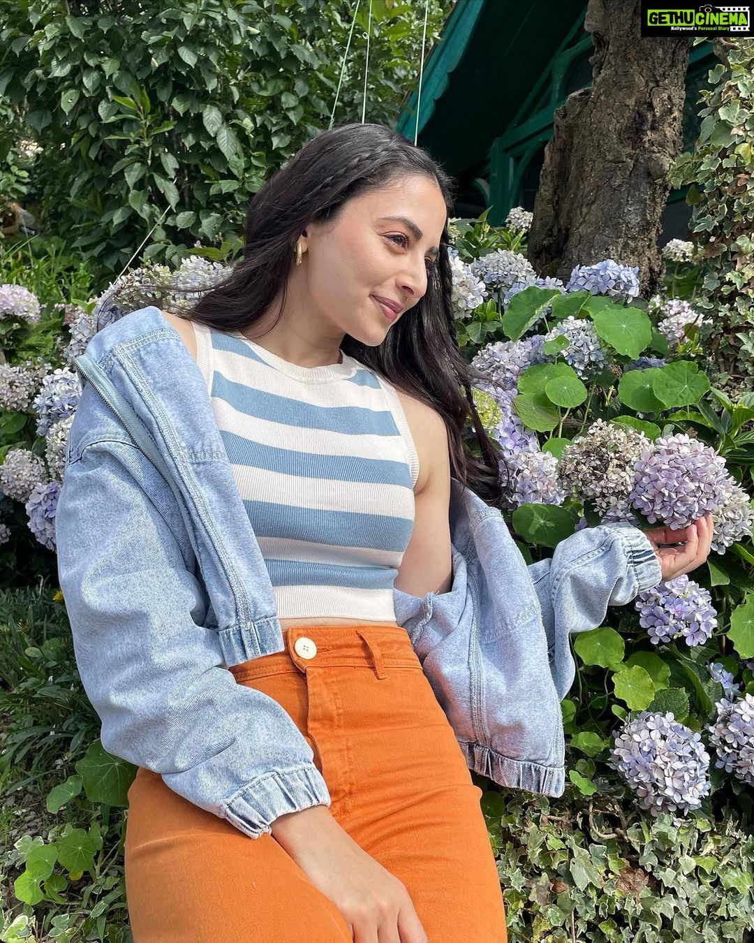 Zoya Afroz Instagram - Blossom by blossom spring begins 🧡
