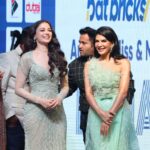 Zoya Afroz Instagram - Event graced by beautiful smiling faces 😁💙 #juryduty #judging #beautypageants #events