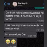 Aaron Aziz Instagram - Alhamdulilah. Saya mintak maaf semua yg call, saya tak angkat phone call sebab tak nak comment apa lagi. Bila anak bongsu saya naik bilik nangis and bila wife saya nangis tu maximum dah. The one person yang selalu nasihat saya, my wife. Kalau isteri cakap NO masih boleh bincang. Kalau isteri cakap i forbid you, dah level lain. Ive said my piece, thats all. No more comments and i wont be answering any questions. I work hard for my family and their mental health Is important. Rezeki saya bukan ditangan manusia. Saya tumpang rezeki dari anak anak dan isteri. So mereka adalah my priority. Selamat berpuasa. Semoga Allah SWT melindungi kita semua dari segala fitnah dunia dan akhirat. Amiin. Love you @diyanahalik