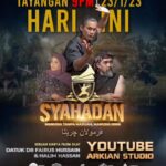 Aaron Aziz Instagram - *FILEM SYAHADAN* Sebuah Karya Filem Datuk Dr Fairus Hussain & Halim Hassan . Tarikh Tayangan : *23/01/23* Masa : *9.00pm* Platform : *YouTube Arkian Studio*https://www.youtube.com/watch?v=OZN_TG2eWNw