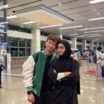 Aaron Aziz Instagram - Masya Allah Tabarakallah Alhamdulilah it was a great almost 1 month having my son back for his winter break. Danish amazingly took total of 9 flights in just one mth. Return flights to KL, JKT, SG and Jeddah! SubhanAllah Thank u Allah swt for protecting Danish Alhamdulilah. Although it was a hectic month for him, i hope it has been a fulfilling one. I managed to spend some nights with him in JKT, Singapore and we managed to perform umrah again. It was really nice to have families and friends sending him off to to Japan. It made us a little less sad bidding goodbyes again. Thank you my family and my beautiful friends for your time. May Allah swt reward you all with the best of dunia and akhirat for ur time Ameen Abg mummy pray that Allah will always protect u and grant you beneficial knowledge Ameen. And May Allah swt ease your remaining months in Japan before National Duty calls! ❤️ Love you n misshh u. (Mummy steady aje tak nangis sebab nenek dia ada. kasi nenek dia yg nangis 😩) Study hard, play hard but pray harder ok son?