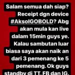 Aaron Aziz Instagram - Stand buy guys. RM200 menanti anda!!! @officialaksomalaysia #AksoIGOBOLD #Thevapedon #aaronaziz