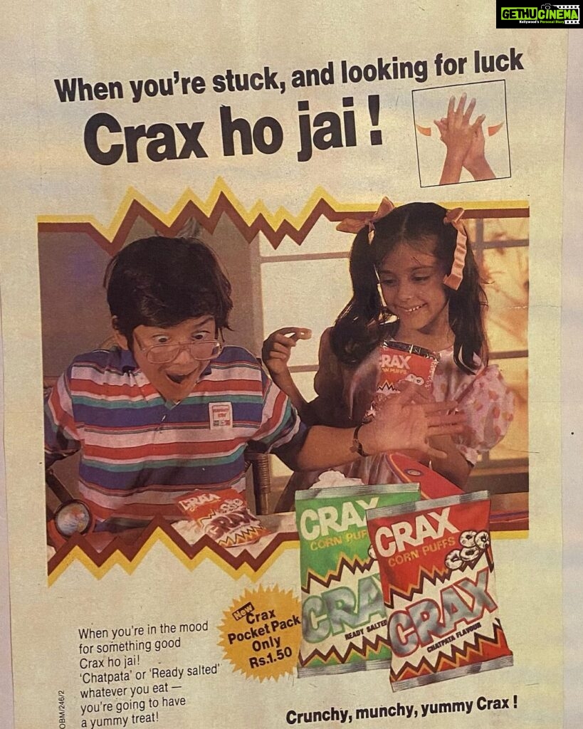 Aarti Chhabria Instagram - The journey started here 🧚‍♀️ swipe 👈 No words can express the gratitude I feel towards my parents and the opportunities that came my way. Feel so blessed and grateful✨🙏 for every single one, ever! #farex #godrej #suhana #sheetal #kwalityicecream #crax #bplsanyo #amulkesarshrikhand #babul #harmonyfurnishings #aartichabria #ads #pressads #throwbacktuesday #throwback