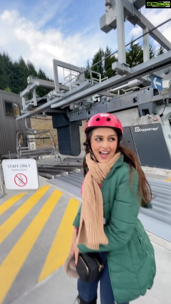 Aarti Chhabria Instagram - Had the most amazing experience at @skylinequeenstown For anyone who is going to Queenstown, New Zealand, you cannot afford to miss this one! We took a scenic ride 480 meters above Lake Wakatipu, in the iconic Skyline Gondola which is one of the steepest cable car lifts in the Southern Hemisphere! The 220 degree breath taking views of Coronet Peak, The Remarkables, Walter and Cecil Peak, and of course Queenstown itself were mesmerising to say the least! And what added the extra bit of fun was the thrilling luge rides that I couldn’t seem to get enough of! And the sumptuous buffet dinner was perfect to celebrate 11th March with my family who are all camera shy :) Loved every bit of it, and special mention to the desserts at the Stratosfare Restaurant that made me massively cheat my non dairy diet! 😜😜 This reel isn’t enough to show you guys what this was all about! So plan your trip to NZ, and make sure you choose Queenstown and add Skyline Queenstown as a must-visit in your itinerary! ❤️❤️❤️❤️ #thrillrides #stratosfarequeenstown #stratosfarerestaurant #queenstown #newzealand #traveldiaries #aartichabria #luge #luges #gondola #adventure #goodmorning