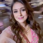 Aarti Chhabria Instagram - Kooo kooo kooooo! Diwali swag 🔥 in a @waliajones last evening here in @sydney 💖#pinklehenga #mirrorwork #aartichabria #diwalidress #lehengacholi #waliajones #sydney #taal