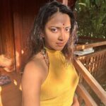Amala Paul Instagram - Watching my spiritual self slowly emerging and taking center stage, helping me realize what are worth nurturing. ☯️ #iam