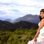 Amala Paul Instagram - ✨🎭 Embracing the Spotlight Again 🌟 Captured by @chathan__ #lightscameraaction #newmoon #travelgram #wanderlust #exploremore #mountainlife #instanature #travelphotography #hikingadventures #exploretheworld #mountainlover #forestvibes