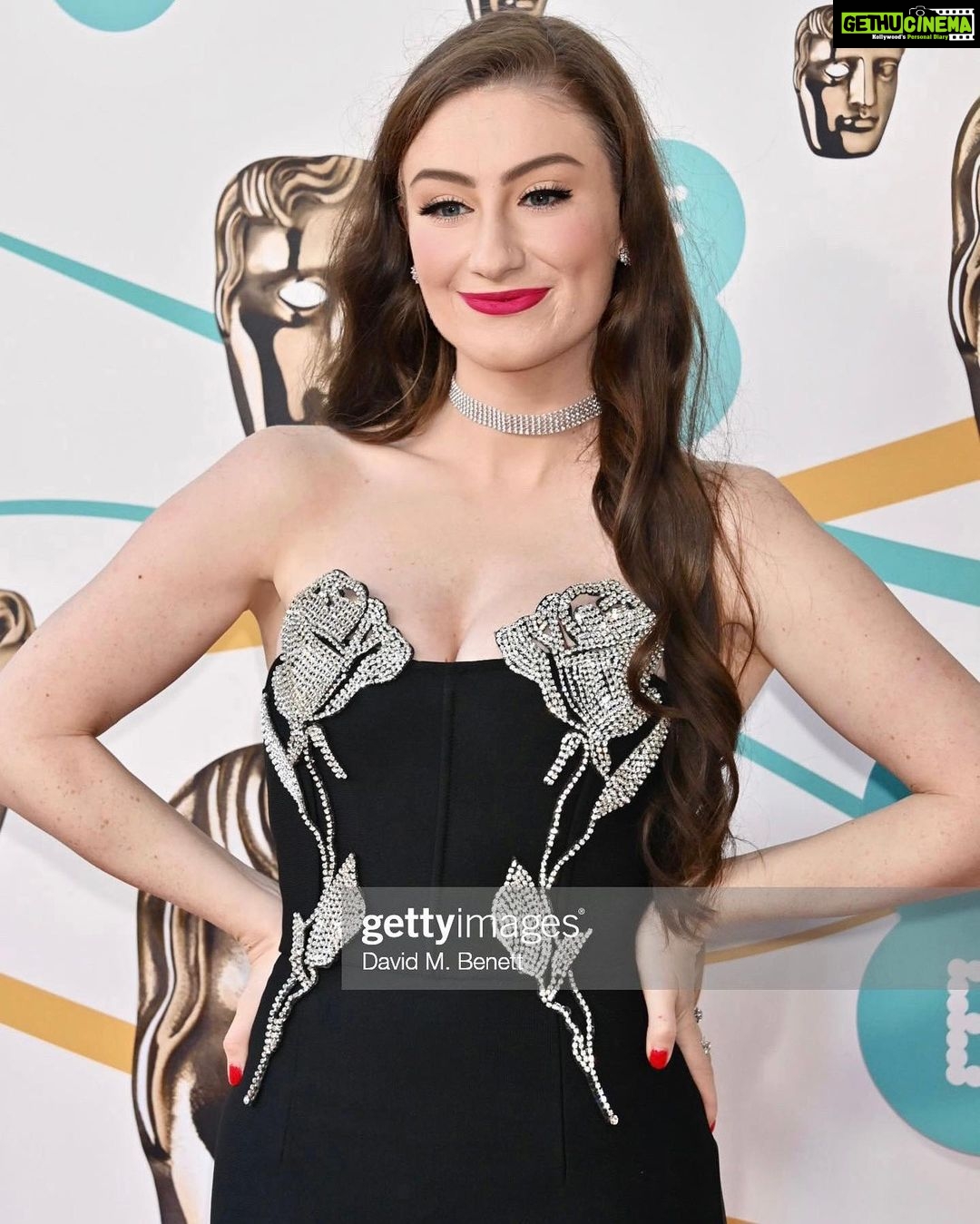Amber Doig Thorne Instagram - Such an honour to be invited to the BAFTA Film Awards β¨A dream come true π₯Ή Feeling incredibly grateful to have attended this years EE Bafta Film Awards - walking the red carpet amongst so many incredibly talented actors, filmmakers, BAFTA nominees and previous BAFTA winners ππ»π As an actress - itβs always been a dream of mine to attend the BAFTAs, so a HUGE thank you to the fabulous team at @bafta for being so welcoming β€οΈ π 76th British Academy Film Awards π¬π§ πΈ 2nd Photo by: @thenadiameli π πΈ 8th (Top) Photo by: @gabrielbushphotography π₯° #EEBaftas ad #baftas #bafta #baftaawards #filmaward #filmawards #awardshow #amberdoigthorne #awardsseason #awardsshow #redcarpetstyle #redcarpetlook #redcarpetfashion #redcarpetdress #redcarpetmakeup #redcarpethair #redcarpethair #redcarpetlooks #redcarpetready #redcarpet #gwendolinechristie #danielledeadwyler #richardegrant #alisonhammond #patrickstewart #violadavis #natthewmodine #darrylmccormack #sheilaatim #arianadebose #lashanalynch Royal Festival Hall