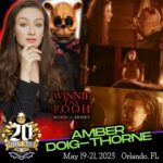 Amber Doig Thorne Instagram - Just because you're awake doesn't mean you should stop dreaming ✨ 💫 I’m on my way to Orlando (Florida) 🇺🇸 to appear at my 1st International Convention this weekend - “Spooky Empire”! I’ll be taking photos with everyone & signing autographs for “Winnie The Pooh: Blood and Honey” all weekend - so if you’re in Orlando, come and say hi! 🥹 I am SO grateful for these amazing opportunities - thank you to every person who watched our film, none of this would have been possible without each and every one of you supporting our movie 💙 #winniethepooh #bloodandhoney #poohbloodandhoney #winniethepoohbloodandhoney #winniethepoohhorror #winniethepoohhorrormovie #winniethepoohbloodandhoneyhorror #winniethepoohbloodandhoneytrailer #winniethepoohfilm #horror #horrorfilm #horrormovie #amberdoigthorne #mielysangre #winniepooh #winnie #winnie_the_pooh #indiefilm #indiefilmmaking #indiefilmmaker #indiefilms #indiefilmhustle #indiefilmmakers #indiefilmaker #ambzdt #amberdoigthorne #horrorfilm #horrorfilms #horrorfilmmaker #horrormovies #horrorjunkie #horrormovie #horrorcommunity @spookyempire Orlando, Florida, USA