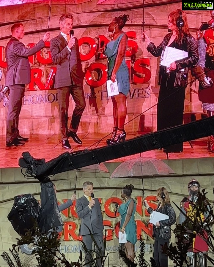 Amber Doig Thorne Instagram - A night with owlbears & Red Wizards at the Dungeons & Dragons World Premiere 🐉 If you’re a fan of the game, you’re going to LOVE this film 🖤 So many funny moments, amazing chemistry between the cast & the CUTEST pudgy dragon I’ve ever seen 💚🥹 Thank you @paramountuk @concordemedialondon @streamline_pr 🥰 📍 World Premiere of “Dungeons and Dragons” 💫 #dnd #dndmemes #dndcommunity #dungeonsanddragons #dungeonsanddragonsmemes #dungeonsanddragonscosplay #dungeonsanddragonscharacter #chrispine #regejeanpage #regéjeanpage #michellerodriguez #hughgrant #sophialillis #premiere #filmpremiere #filmpremier #moviepremiere #moviepremier #premiere #redcarpet #redcarpetstyle #redcarpetlook #redcarpetfashion #redcarpetdress #redcarpetlooks #redcarpetmakeup #redcarpetdresses #redcarpetready #redcarpetmoment #redcarpetmoments #redcarpetpremiere Leicester Square