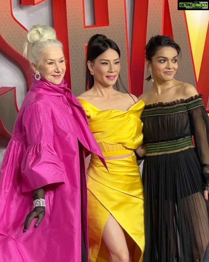 Amber Doig Thorne Instagram - If I was a superhero, I’d be Aluminium Woman. My superpower would be foiling crime😂 What power would you want?⚡️ Had so much fun at the Shazam: Fury Of The Gods World Premiere ⚡️ Walking the red carpet alongside Dame Helen Mirren, Luci Liu, Rachel Zegler and Zachary Levi was a real pinch me moment 🥹 Thank you @warnerbrosuk & @tiktok_uk for an amazing night 😍 📍 World Premiere of “Shazam: Fury Of The Gods” ❤️ #shazam #shazampremiere #shazammovie #shazamedit #shazam2 #shazamfuryofthegods #premiere #filmpremiere #filmpremier #moviepremiere #moviepremier #premiere #premier #amberdoigthorne #ambzdt #redcarpet #redcarpetstyle #redcarpetlook #redcarpetfashion #redcarpetdress #redcarpetlooks #redcarpetmakeup #redcarpetdresses #redcarpetready #redcarpetmoment #redcarpetmoments #redcarpetpremiere #helenmirren #lucyliu #rachelzegler #zacharylevi @helenmirren @zacharylevi @lucyliu @rachelzegler @ponysmasher @asherangel @jackdgrazer Leicester Square