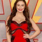 Amber Doig Thorne Instagram - If I was a superhero, I’d be Aluminium Woman. My superpower would be foiling crime😂 What power would you want?⚡️ Had so much fun at the Shazam: Fury Of The Gods World Premiere ⚡️ Walking the red carpet alongside Dame Helen Mirren, Luci Liu, Rachel Zegler and Zachary Levi was a real pinch me moment 🥹 Thank you @warnerbrosuk & @tiktok_uk for an amazing night 😍 📍 World Premiere of “Shazam: Fury Of The Gods” ❤️ #shazam #shazampremiere #shazammovie #shazamedit #shazam2 #shazamfuryofthegods #premiere #filmpremiere #filmpremier #moviepremiere #moviepremier #premiere #premier #amberdoigthorne #ambzdt #redcarpet #redcarpetstyle #redcarpetlook #redcarpetfashion #redcarpetdress #redcarpetlooks #redcarpetmakeup #redcarpetdresses #redcarpetready #redcarpetmoment #redcarpetmoments #redcarpetpremiere #helenmirren #lucyliu #rachelzegler #zacharylevi @helenmirren @zacharylevi @lucyliu @rachelzegler @ponysmasher @asherangel @jackdgrazer Leicester Square