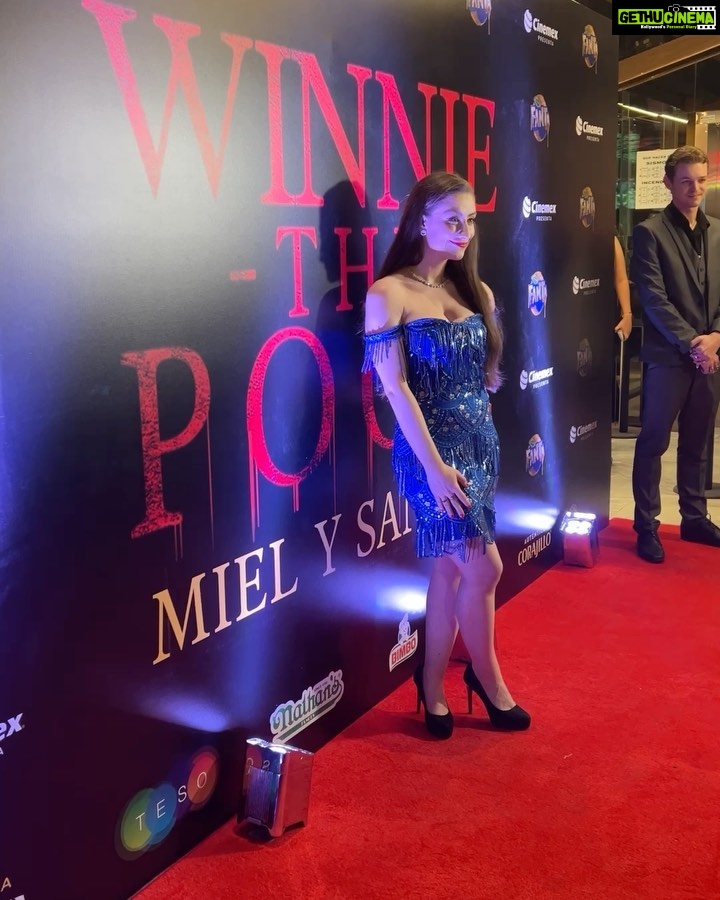 Amber Doig Thorne Instagram - World Premiere of ‘Winnie The Pooh: Blood & Honey’🩸🍯 SO excited for everyone to see this - I play ‘Alice’ in the movie 🎥🥰 Thank you Mexico for the warm welcome! 🇲🇽 Blood and Honey is now in cinemas in USA, Mexico, Canada, Australia, New Zealand, Belgium & Netherlands 🍿 I play Alice in this film - she’s one of my favourite characters I’ve had the pleasure of playing so far! She’s brave, caring, confident, and will stop at nothing to avenge the death of her girlfriend 😈 Thank you @cinemex for such a fantastic experience at the global junket and world premiere ❤️ #winniethepooh #bloodandhoney #poohbloodandhoney #winniethepoohbloodandhoney #winniethepoohhorror #winniethepoohhorrormovie #winniethepoohbloodandhoneyhorror #winniethepoohbloodandhoneytrailer #winniethepoohfilm #horror #horrorfilm #horrormovie #amberdoigthorne #mielysangre #winniepooh #winnie #winnie_the_pooh #indiefilm #indiefilmmaking #indiefilmmaker #indiefilms #indiefilmhustle #indiefilmmakers #indiefilmaker #ambzdt #amberdoigthorne #horrorfilm #horrorfilms #horrorfilmmaker #horrormovies #horrorjunkie #horrormovie #horrorcommunity Mexico City, Mexico