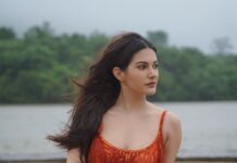 Amyra Dastur Instagram - “To escape and sit quietly on the beach - that’s my idea of paradise.” - #emeliawickstead . . . 📸 @dieppj Styled by @malvika_tater Wearing @naeemkhannyc Hair @mugshotbyzeba MUA @miimoglam Canary Islands Resort & Spa