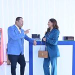 Amyra Dastur Instagram - I’ve traveled to alot of countries but trust me when I say this, there is no place safer than Dubai! Find out what happened when I visited the @danubeproperties office to meet Mr. @rizwan.sajan #danubeproperties #rizwansajan #fashionzbydanube #dubai #dubaifashion #dubailifestyle