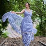 Amyra Dastur Instagram - तितली 🦋 . . . 📸 @dieppj Wearing @lashkaraa Styled by @thenanditakohli (Assisted by @bavleensethi ) MUA @mugshotbyzeba Hair @lakshsingh__