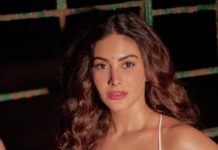 Amyra Dastur Instagram - Midnight 📸 . . . 📸 @dieppj MUA @mugshotbyzeba Hair @lakshsingh__ Styled by @thenanditakohli (assisted by @bavleensethi ) Wearing @lashkaraa