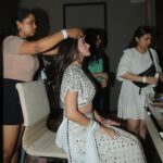 Amyra Dastur Instagram - Behind the scenes at @timesfashionweek 👑 The chaos and magic that went behind the look for @thestorybrand.in 💫 . . . Hair @hairloom_by_akanksha MUA @niyati_kothari Managed by @anusshiarorah Shot by @ridgefernandes The St. Regis Mumbai