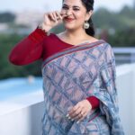 Anasuya Bharadwaj Instagram - #Sumathi 🌺❤️ #VimanamFromJune9th #VimanamMovie @makeupbysiva 💄 @telusivakrishna 🪮 @valmikiramuphotography 📸