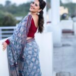 Anasuya Bharadwaj Instagram - #Sumathi 🌺❤️ #VimanamFromJune9th #VimanamMovie @makeupbysiva 💄 @telusivakrishna 🪮 @valmikiramuphotography 📸