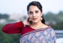 Anasuya Bharadwaj Instagram - #Sumathi 🌺❤️ #VimanamFromJune9th #VimanamMovie @makeupbysiva 💄 @telusivakrishna 🪮 @valmikiramuphotography 📸