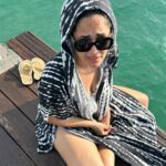 Anasuya Bharadwaj Instagram - 🖤🤍🌊💌