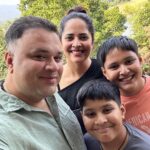 Anasuya Bharadwaj Instagram - Happy birthday mera baccha #ShauryaBharadwaj 🧿❤️ Time flew like in a snap! Can’t believe you stepped into the teenage!! 🧿 Needless to say.. This day will always hold the top of my best.. you are the reason I feel so strong as a Mother.. As its my birth as a Mother too and your Papa’s as a Father.... Happy birthday to us.. ❤️🧿 #LoveYoutoInfinityAndBeyond ♾️♥️🧿 @susank.bharadwaj 🥰