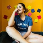 Anasuya Bharadwaj Instagram - Read the t-shirt for the quote 😏😁 #HappyTuesdayyall 🦋