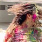 Anasuya Bharadwaj Instagram - #Holi2023 ❤️🧡💛💚💙💜