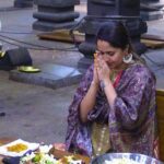 Anasuya Bharadwaj Instagram - A very soulful time spent at #Srikalahasti this morning.. 🙏🏻#HaraHaraMahadev 🔱 #FirstPost2023 ❤️🧿
